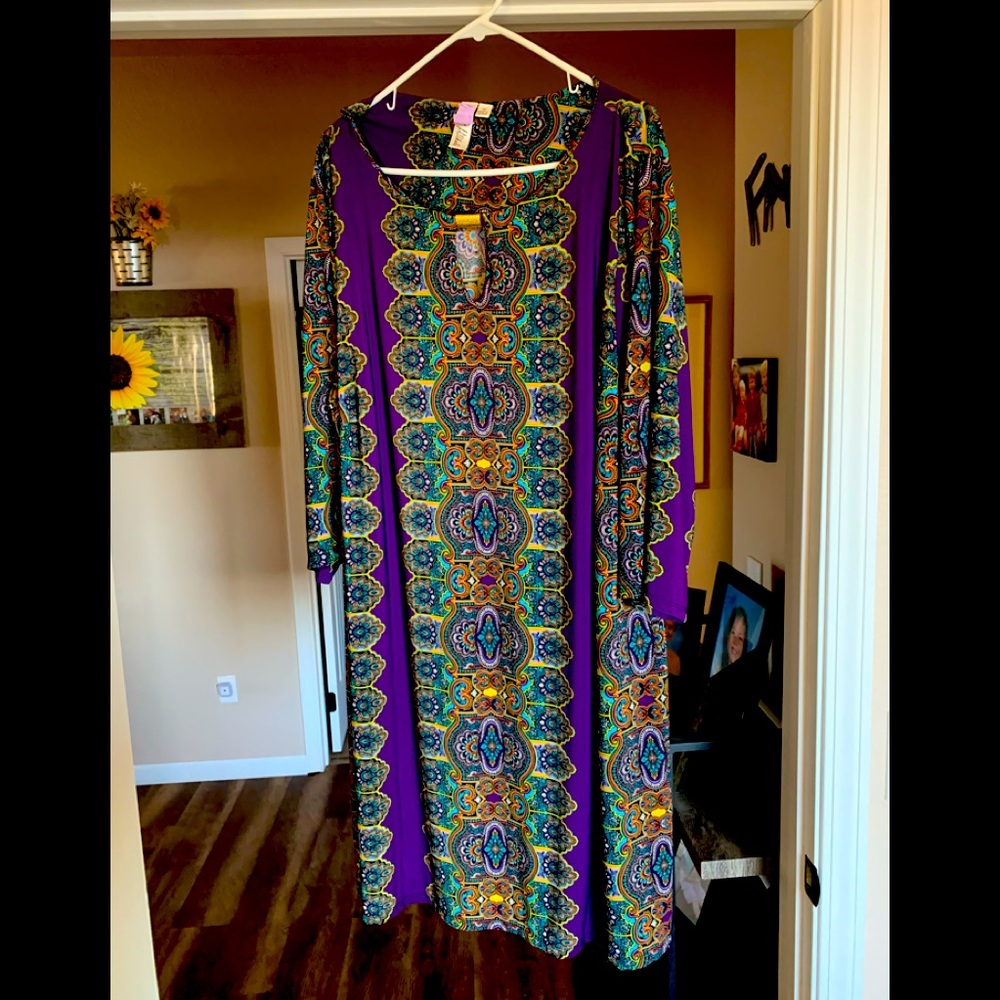 3X dress. Boho. Emma and Michele.